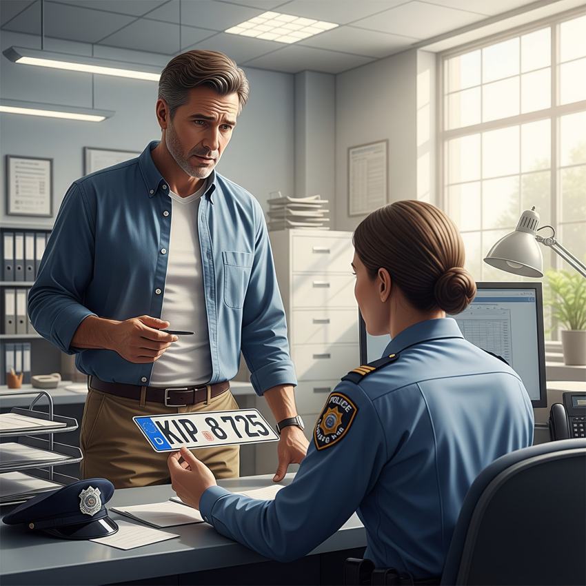 اگر پلاک خودرو به سرقت رفت چه کنیم؟