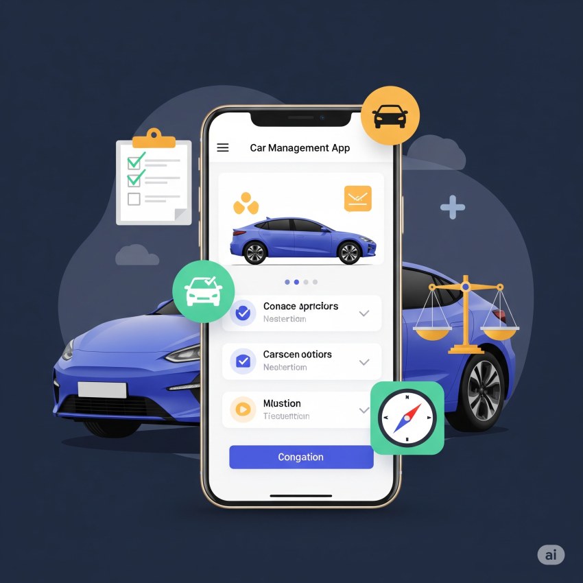 اپلیکیشن مدیریت نگهداری خودرو