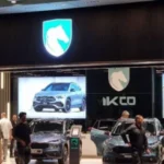 اولین شوروم «ایکو پریمیوم» ایرانخودرو برتر در ایران‌مال افتتاح شد