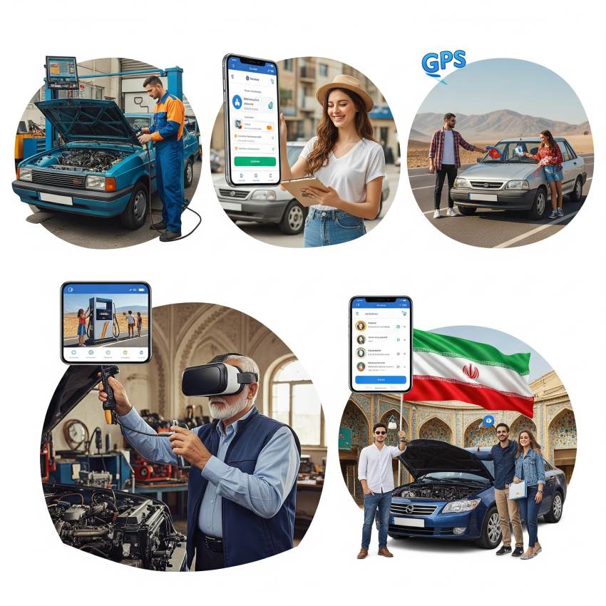 با اپلیکیشن‌های مدیریت خودرو، نگهداری آسان و هوشمندانه را تجربه کنید