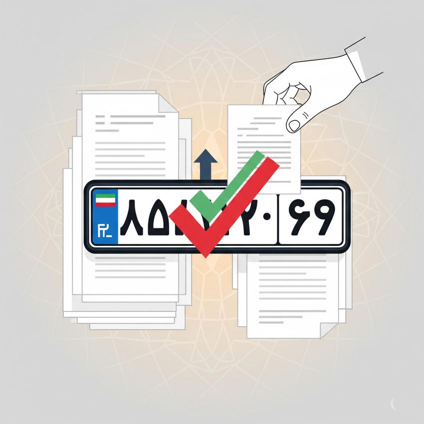 تعویض پلاک خودرو
