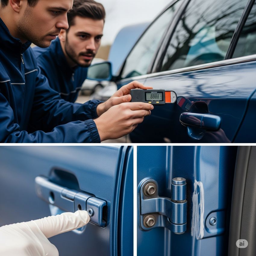 چگونه وضعیت رنگ خودرو را بررسی کنیم؟
